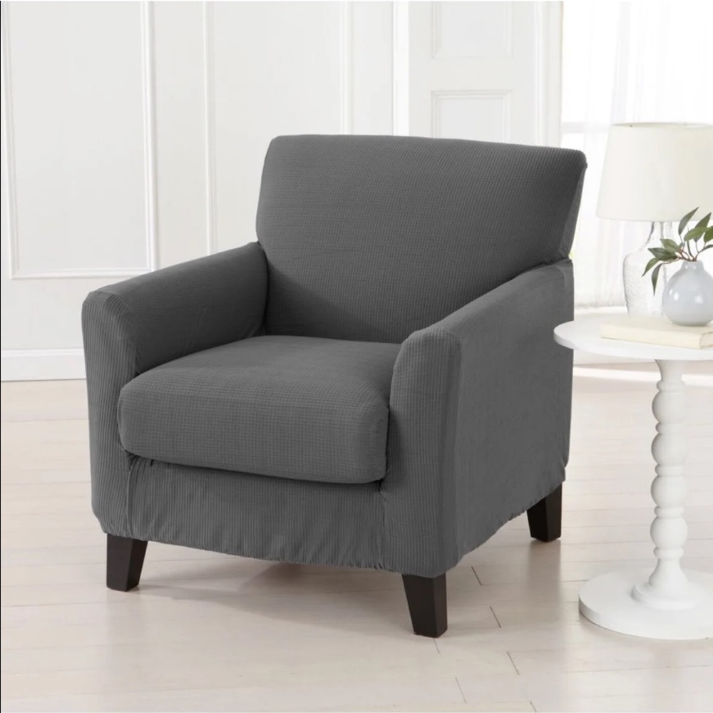 Popcorn textured Chair cover